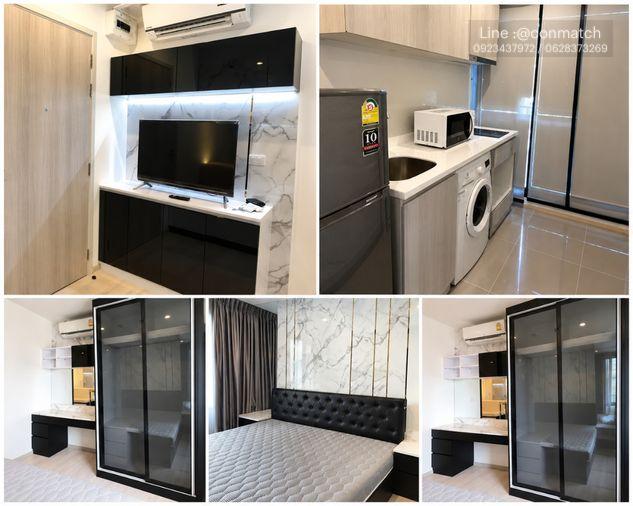 picture 1Bed | 1Bath | MRT Phetchaburi | 30sqm | THB 20,000/mo | Fl.27 — Life Asoke Bangkok - 1/2