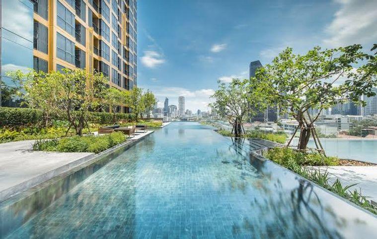รูป 2 ห้องนอน | 2 ห้องน้ำ | BTS Thong Lo | 49 ตร.ม. | 32,000 บาท/เดือน | ชั้น 32 — Oka Haus Sukhumvit 36 กรุงเทพฯ - รูปที่ 3/8