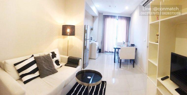 picture 1Bed | 1Bath | MRT Phetchaburi | 42sqm | THB 25,000/mo | Fl.19 — Villa Asoke Bangkok - 7/10
