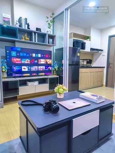 รูป 1 ห้องนอน | 1 ห้องน้ำ | BTS Yaek Lam Sali | 28 ตร.ม. | 13,000 บาท/เดือน | ชั้น 31 — Supalai Veranda Ramkhamhaeng กรุงเทพฯ - รูปที่ 2/10