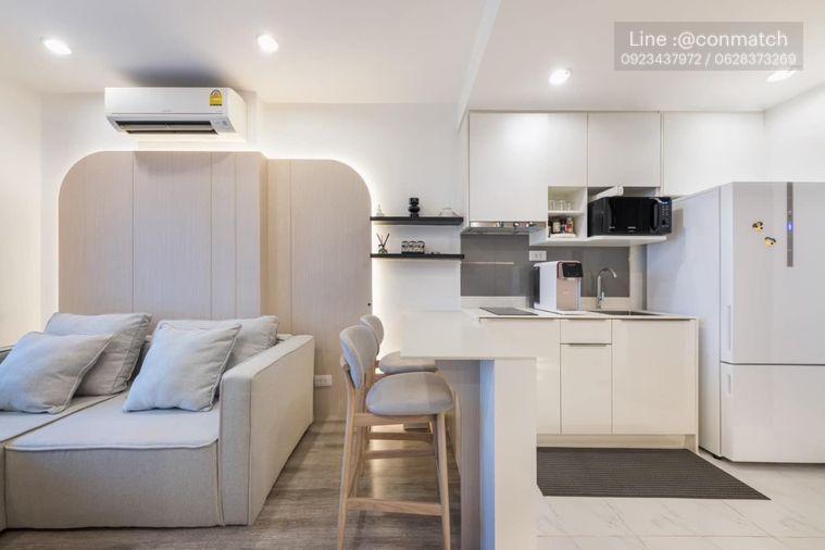 รูป 2 ห้องนอน | 1 ห้องน้ำ | BTS Udom Suk | 54 ตร.ม. | 40,000 บาท/เดือน | ชั้น 15 — Ideo Mobi Sukhumvit 66 กรุงเทพฯ - รูปที่ 2/10