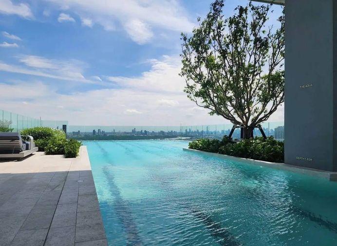 picture 1Bed | 1Bath | BTS On Nut | 36sqm | THB 32,000/mo | Fl.22 — Aspire Onnut Station Bangkok - 3/8