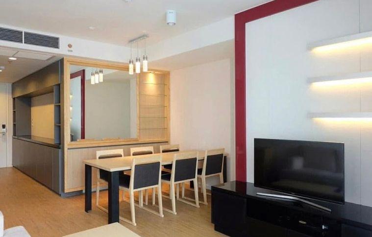 picture 3Bed | 2Bath | MRT Sam Yan | 81sqm | THB 50,000/mo | Fl.19 — Siamese Surawong Bangkok - 2/8