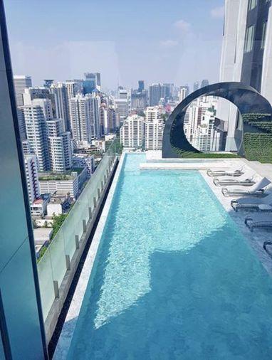 picture 2Bed | 2Bath | BTS Asok | 63sqm | THB 65,000/mo | Fl.30 — Edge Sukhumvit 23 Bangkok - 6/10