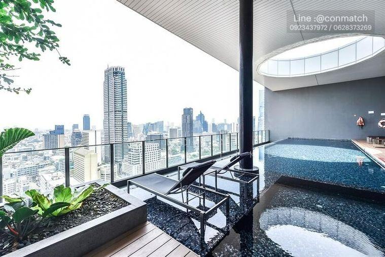 รูป 1 ห้องนอน | 1 ห้องน้ำ | BTS Surasak | 34 ตร.ม. | 22,000 บาท/เดือน | ชั้น 19 — Noble Revo Silom กรุงเทพฯ - รูปที่ 1/1
