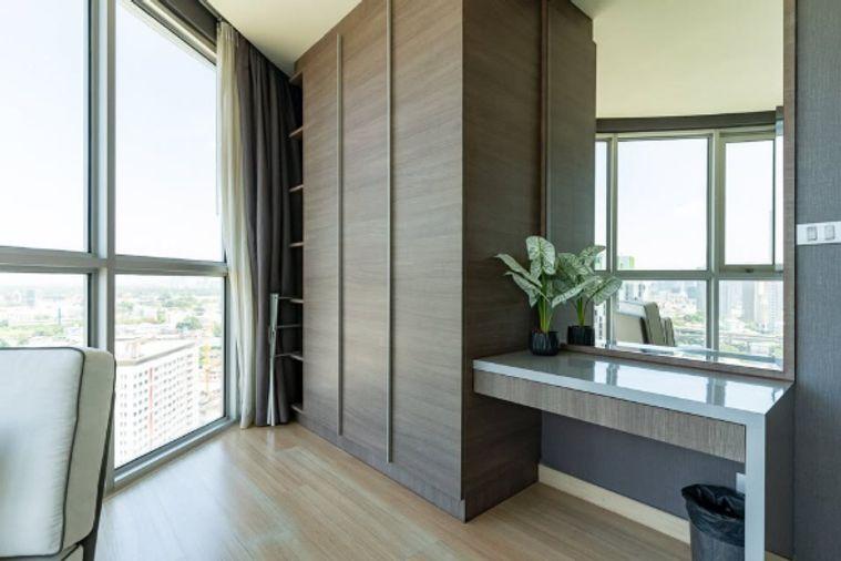 รูป 1 ห้องนอน | 1 ห้องน้ำ | BTS Phra Khanong | 54 ตร.ม. | 40,000 บาท/เดือน | ชั้น 27 — Sky Walk Residences กรุงเทพฯ - รูปที่ 3/10