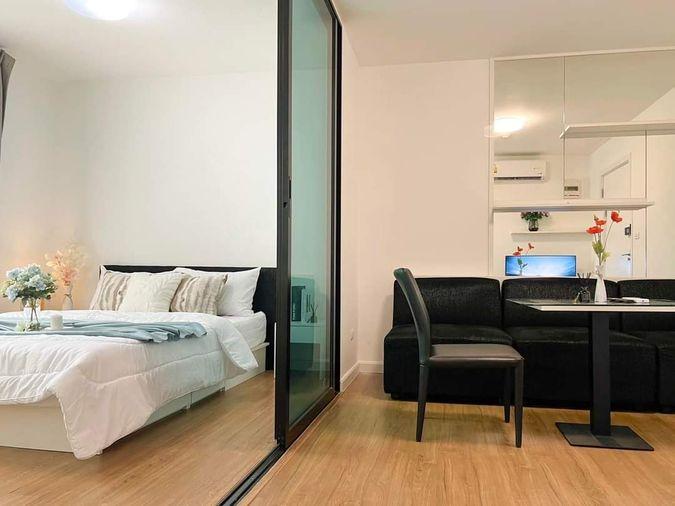 รูป 1 ห้องนอน | 1 ห้องน้ำ | MRT Bang O | 35 ตร.ม. | 10,000 บาท/เดือน | ชั้น 1 — V Condo Salaya กรุงเทพฯ - รูปที่ 4/10