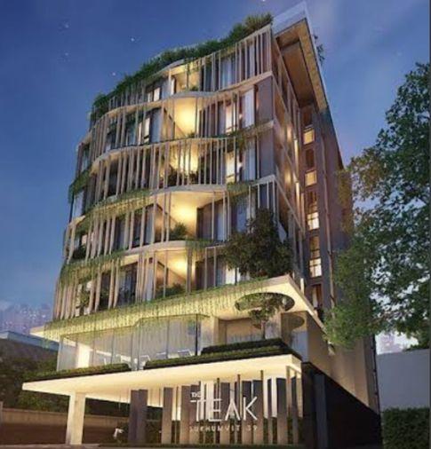 รูป 1 ห้องนอน | 1 ห้องน้ำ | BTS Phrom Phong | 31 ตร.ม. | 27,000 บาท/เดือน | ชั้น 5 — The Teak Sukhumvit 39 กรุงเทพฯ - รูปที่ 3/4