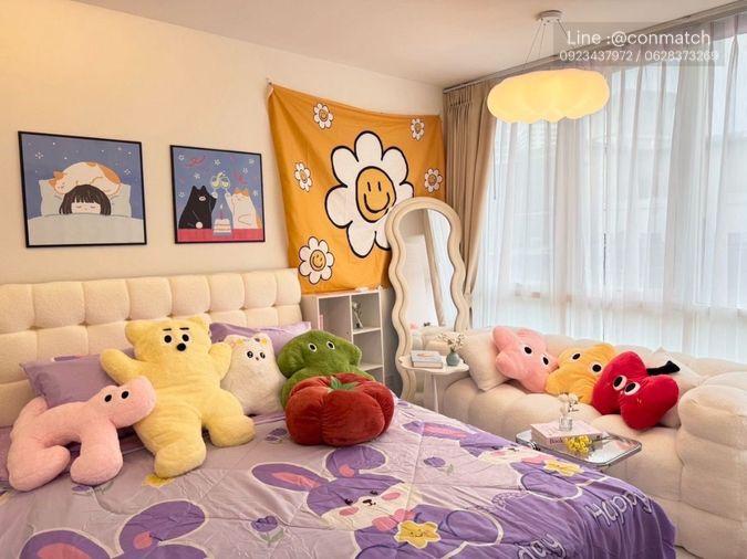 รูป 1 ห้องนอน | 1 ห้องน้ำ | MRT Phra Ram 9 | 27 ตร.ม. | 15,000 บาท/เดือน | ชั้น 4 — Garden Asoke - Rama 9 กรุงเทพฯ - รูปที่ 8/10