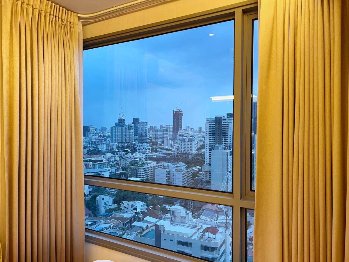 รูป 1 ห้องนอน | 1 ห้องน้ำ | BTS Phrom Phong | 40 ตร.ม. | 35,000 บาท/เดือน | ชั้น 25 — H Sukhumvit 43 กรุงเทพฯ - รูปที่ 2/10