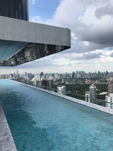รูป 1 ห้องนอน | 1 ห้องน้ำ | MRT Sam Yan | 35 ตร.ม. | 27,000 บาท/เดือน | ชั้น 33 — Ashton Chula-Silom กรุงเทพฯ - รูปที่ 2/5