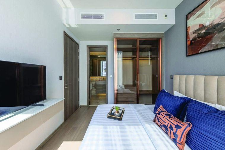 รูป 1 ห้องนอน | 1 ห้องน้ำ | BTS Asok | 43 ตร.ม. | 48,000 บาท/เดือน | ชั้น 24 — Celes Asoke กรุงเทพฯ - รูปที่ 8/10