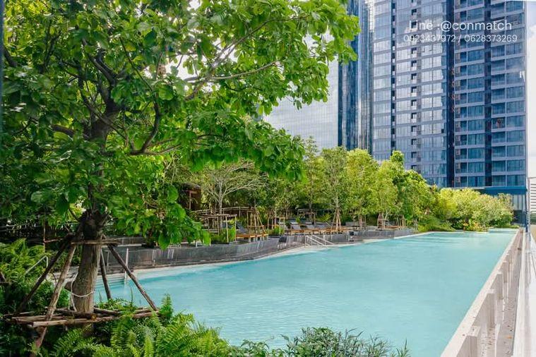 picture 1Bed | 1Bath | MRT Phra Ram 9 | 28sqm | THB 22,000/mo | Fl.33 — One 9 Five Asoke - Rama 9 Bangkok - 3/8