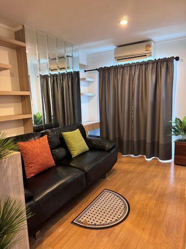 รูป 1 ห้องนอน | 1 ห้องน้ำ | ARL Hua Mak | 33 ตร.ม. | 14,000 บาท/เดือน | ชั้น 19 — Lumpini Place Srinakarin กรุงเทพฯ - รูปที่ 2/9