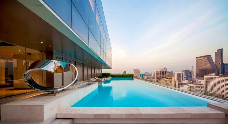 รูป 1 ห้องนอน | 1 ห้องน้ำ | BTS Surasak | 46 ตร.ม. | 22,000 บาท/เดือน | ชั้น 7 — The Room Sathorn-Tanonpun กรุงเทพฯ - รูปที่ 3/10