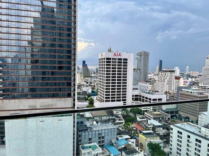 picture 1Bed | 1Bath | BTS Chong Nonsi | 36sqm | THB 35,000/mo | Fl.20 — Ashton Silom Bangkok - 1/10