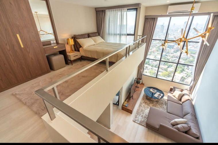 รูป 1 ห้องนอน | 1 ห้องน้ำ | BTS Chong Nonsi | 32 ตร.ม. | 32,000 บาท/เดือน | ชั้น 33 — Knightsbridge Prime Sathorn กรุงเทพฯ - รูปที่ 1/7
