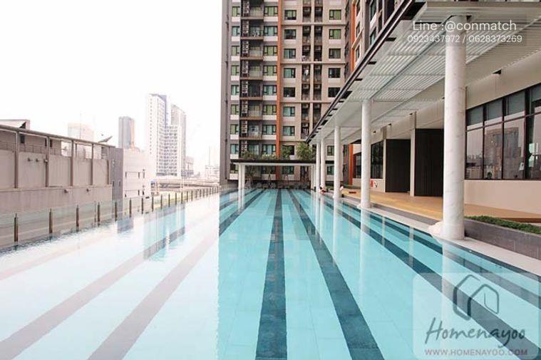 picture 1Bed | 1Bath | MRT Phetchaburi | 35sqm | THB 17,000/mo | Fl.26 — Life Asoke Bangkok - 9/10