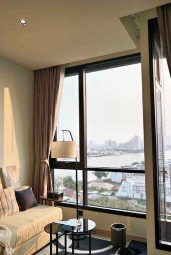 รูป 1 ห้องนอน | 1 ห้องน้ำ | BTS Krung Thon Buri | 26 ตร.ม. | 17,000 บาท/เดือน | ชั้น 12 — Chapter Charoennakhon กรุงเทพฯ - รูปที่ 7/9