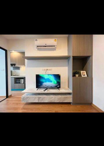 picture 1Bed | 1Bath | MRT Phra Ram 9 | 23sqm | THB 10,000/mo | Fl.4 — Magnix Condo RAMINTRA21 Bangkok - 1/3