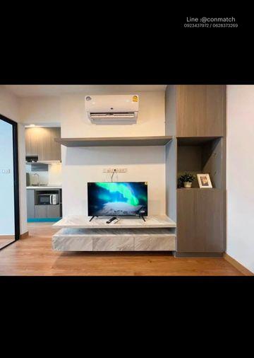 picture 1Bed | 1Bath | MRT Phra Ram 9 | 23sqm | THB 10,000/mo | Fl.4 — Magnix Condo RAMINTRA21 Bangkok - 1/3