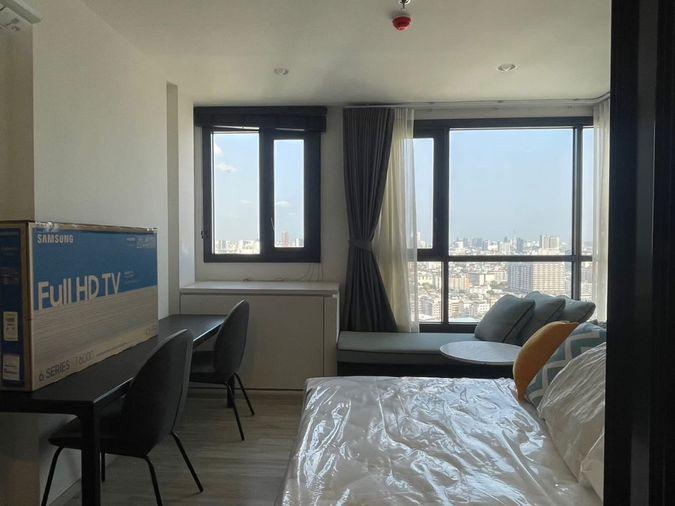 รูป 1 ห้องนอน | 1 ห้องน้ำ | MRT Huai Khwang | 30 ตร.ม. | 23,000 บาท/เดือน | ชั้น 29 — XT Huai Khwang กรุงเทพฯ - รูปที่ 3/10