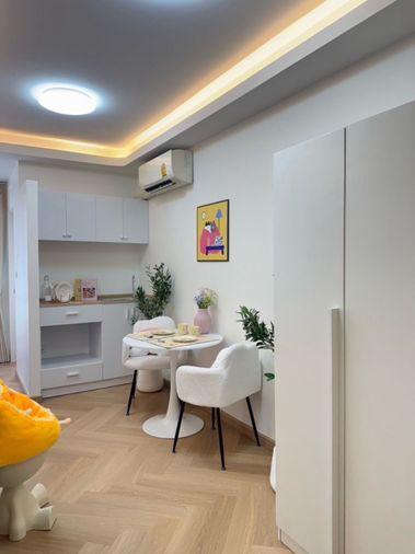 รูป 1 ห้องนอน | 1 ห้องน้ำ | MRT Phra Ram 9 | 27 ตร.ม. | 15,000 บาท/เดือน | ชั้น 4 — Garden Asoke - Rama 9 กรุงเทพฯ - รูปที่ 7/10