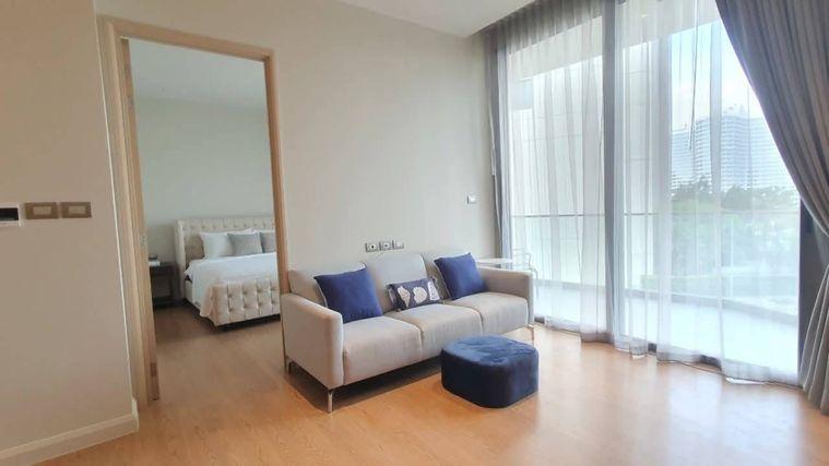 รูป 2 ห้องนอน | 2 ห้องน้ำ | BTS Saphan Taksin | 102 ตร.ม. | 100,000 บาท/เดือน | ชั้น 8 — Magnolias Waterfront Residence กรุงเทพฯ - รูปที่ 9/10