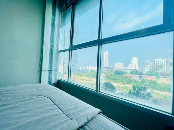 รูป 🌕 🌕 🌕 ลุมพินี ซีวิว จอมเทียน ชั้น 71ห้องนอน วิวสระ ราคาถูก 30ตรม อาคาร C🌕 🌕 🌕 - รูปที่ 4/21