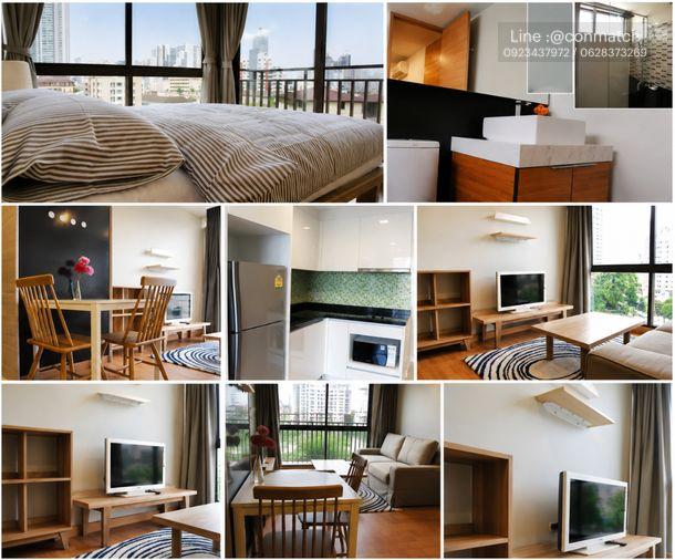 รูป 1 ห้องนอน | 1 ห้องน้ำ | MRT Queen Sirikit National Convention Centre | 35 ตร.ม. | 23,000 บาท/เดือน | ชั้น 8 — Xvi The Sixteenth Condominium กรุงเทพฯ - รูปที่ 1/1