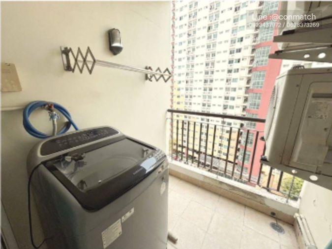 รูป 1 ห้องนอน | 1 ห้องน้ำ | MRT Bang Kraso | 44 ตร.ม. | 8,000 บาท/เดือน | ชั้น 7 — City Home Rattanathibet กรุงเทพฯ - รูปที่ 8/10