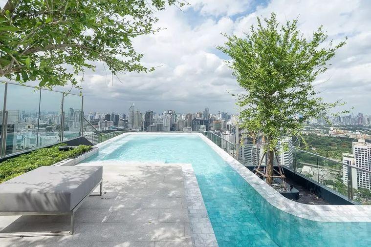 รูป 1 ห้องนอน | 1 ห้องน้ำ | MRT Sam Yan | 31 ตร.ม. | 30,000 บาท/เดือน | ชั้น 25 — Ashton Chula-Silom กรุงเทพฯ - รูปที่ 2/9