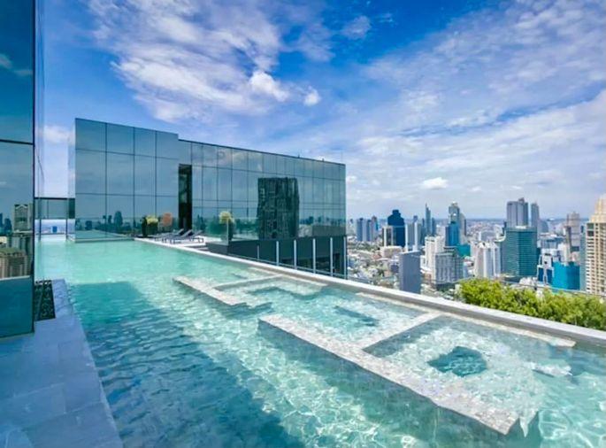 รูป 1 ห้องนอน | 1 ห้องน้ำ | BTS Chong Nonsi | 26 ตร.ม. | 18,000 บาท/เดือน | ชั้น 18 — Knightsbridge Prime Sathorn กรุงเทพฯ - รูปที่ 3/10