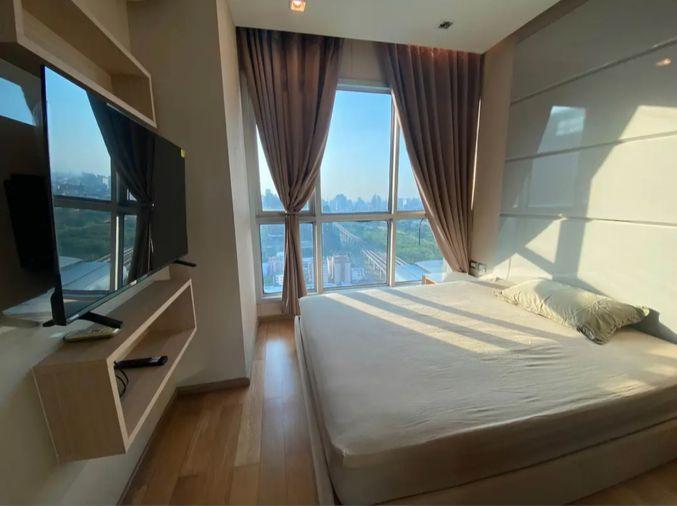 รูป 1 ห้องนอน | 1 ห้องน้ำ | MRT Sai Ma | 35 ตร.ม. | 25,000 บาท/เดือน | ชั้น 32 — Address Asoke กรุงเทพฯ - รูปที่ 1/6