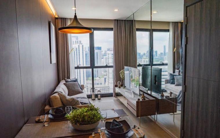 รูป 1 ห้องนอน | 1 ห้องน้ำ | MRT Sukhumvit | 32 ตร.ม. | 33,000 บาท/เดือน | ชั้น 28 — Ashton Asoke กรุงเทพฯ - รูปที่ 4/10
