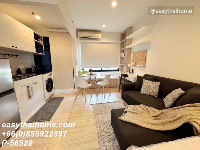 รูป P-56528 ให้เช่า เดอะ ซี้ด มิงเกิ้ล สาทร-สวนพลู | Studio | วิวเมือง | ชั้น 22 | 28 ตร.ม. | เฟอร์นิเจอร์ครบ | Line ID: @easythaihome | 085-592-2897 - รูปที่ 2/11