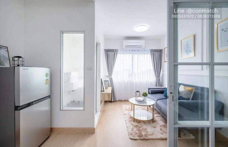 รูป 1 ห้องนอน | 1 ห้องน้ำ | BTS On Nut | 31 ตร.ม. | 14,000 บาท/เดือน | ชั้น 7 — A Space Me Sukhumvit 77 กรุงเทพฯ - รูปที่ 2/6
