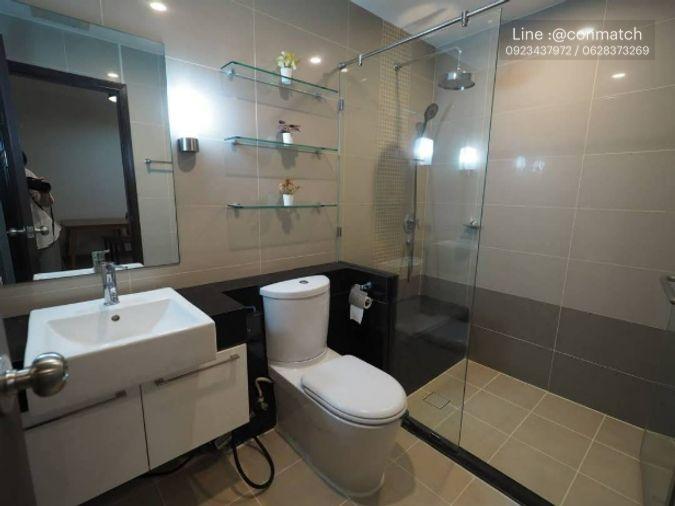 รูป 1 ห้องนอน | 1 ห้องน้ำ | BTS Krung Thon Buri | 54 ตร.ม. | 20,000 บาท/เดือน | ชั้น 23 — Supalai River Resort กรุงเทพฯ - รูปที่ 9/10