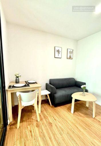 picture 1Bed | 1Bath | BTS Samrong | 28sqm | THB 12,000/mo | Fl.6 — Ikon Sukhumvit 77 Bangkok - 4/8