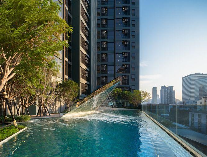 picture 1Bed | 1Bath | MRT Huai Khwang | 28sqm | THB 16,000/mo | Fl.20 — Stage Mindscape Ratchada - Huaikwang Bangkok - 7/9