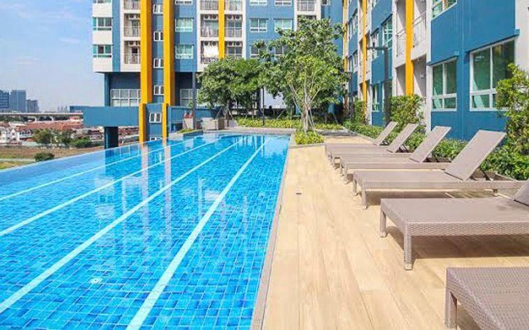 รูป 1 ห้องนอน | 1 ห้องน้ำ | MRT Tha Phra | 28 ตร.ม. | 9,000 บาท/เดือน | ชั้น 16 — Lumpini Ville Phattanakan-Srinakarin กรุงเทพฯ - รูปที่ 4/10