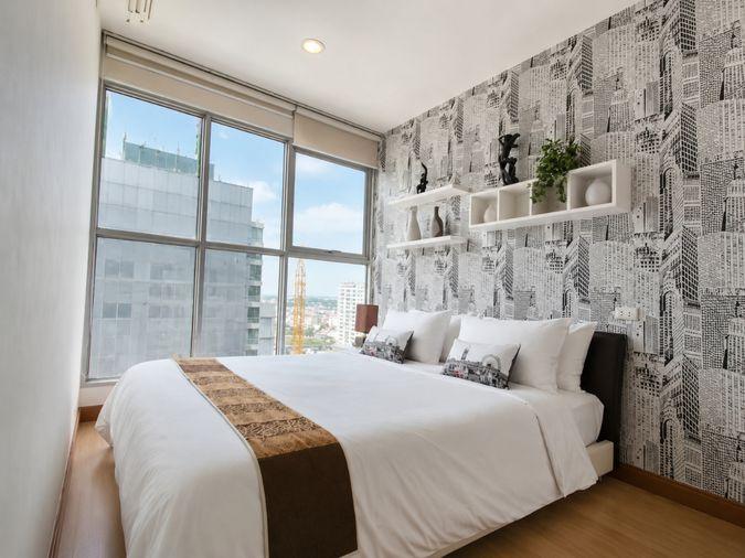 รูป 2 ห้องนอน | 2 ห้องน้ำ | BTS Ratchathewi | 75 ตร.ม. | 38,000 บาท/เดือน | ชั้น 18 — The Address Siam กรุงเทพฯ - รูปที่ 2/5