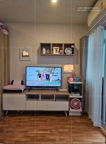 รูป 1 ห้องนอน | 1 ห้องน้ำ | ARL Hua Mak | 27 ตร.ม. | 10,000 บาท/เดือน | ชั้น 24 — Lumpini Ville Phatanakan- Srinakarin กรุงเทพฯ - รูปที่ 1/8