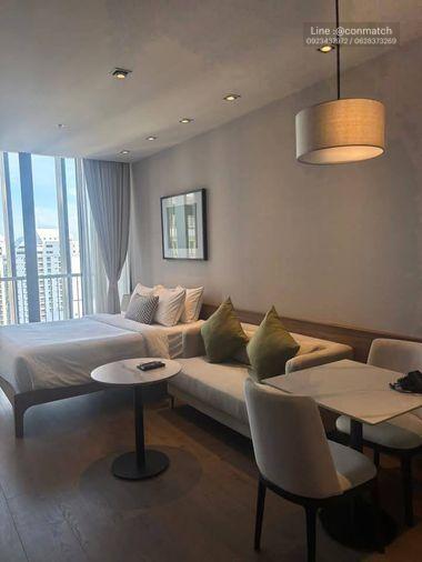 รูป 1 ห้องนอน | 1 ห้องน้ำ | BTS Phrom Phong | 29 ตร.ม. | 19,000 บาท/เดือน | ชั้น 22 — Park Origin Phrom Phong กรุงเทพฯ - รูปที่ 9/10