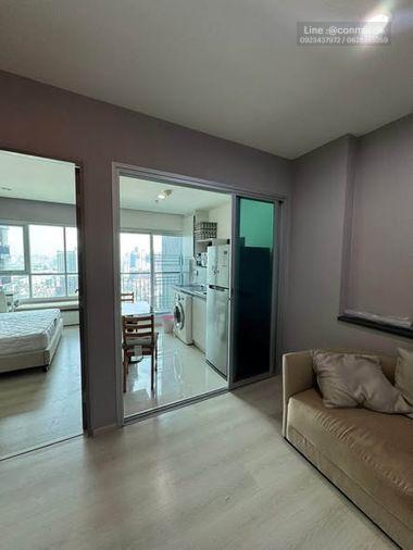 รูป 1 ห้องนอน | 1 ห้องน้ำ | MRT Huai Khwang | 32 ตร.ม. | 16,000 บาท/เดือน | ชั้น 30 — Life Ratchadapisek กรุงเทพฯ - รูปที่ 5/5