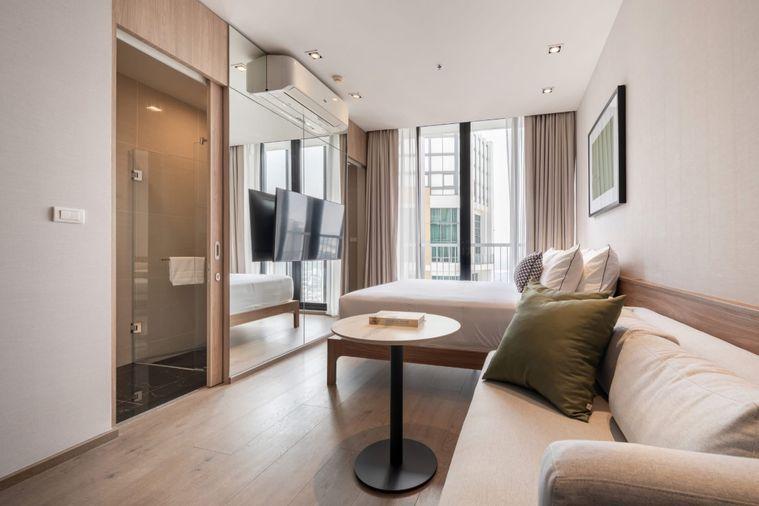 picture Studio | 1Bath | BTS Phrom Phong | 29sqm | THB 23,000/mo | Fl.12 — Park Origin Phrom Phong Bangkok - 3/8