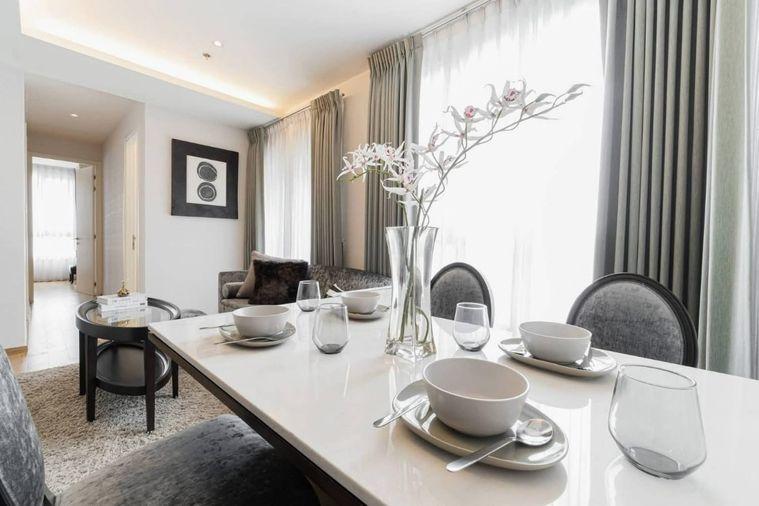 picture 2Bed | 2Bath | BTS Phrom Phong | 60sqm | THB 55,000/mo | Fl.11 — H Sukhumvit 43 Bangkok - 1/10