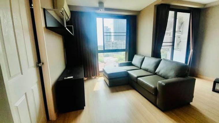 รูป 2 ห้องนอน | 1 ห้องน้ำ | BTS Bang Chak | 49 ตร.ม. | 18,000 บาท/เดือน | ชั้น 7 — Chateau In Town กรุงเทพฯ - รูปที่ 1/5