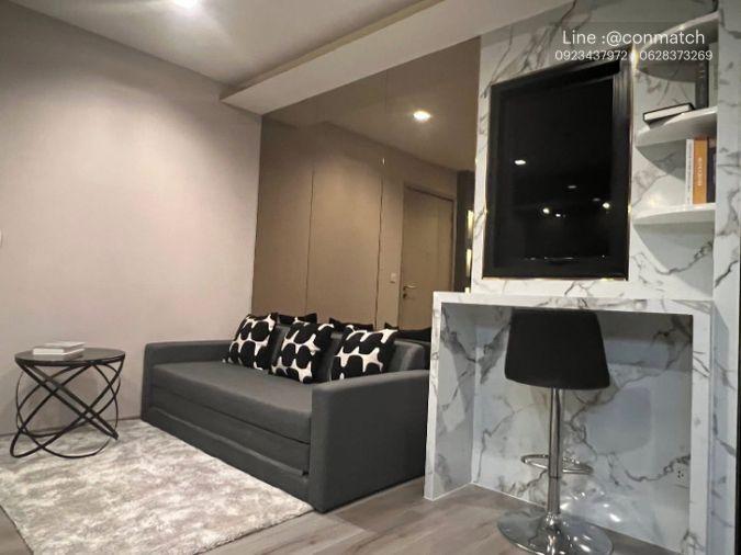 รูป 1 ห้องนอน | 1 ห้องน้ำ | MRT Phra Nang Klao Bridge | 32 ตร.ม. | 13,000 บาท/เดือน | ชั้น 39 — The Politan Rive กรุงเทพฯ - รูปที่ 5/9
