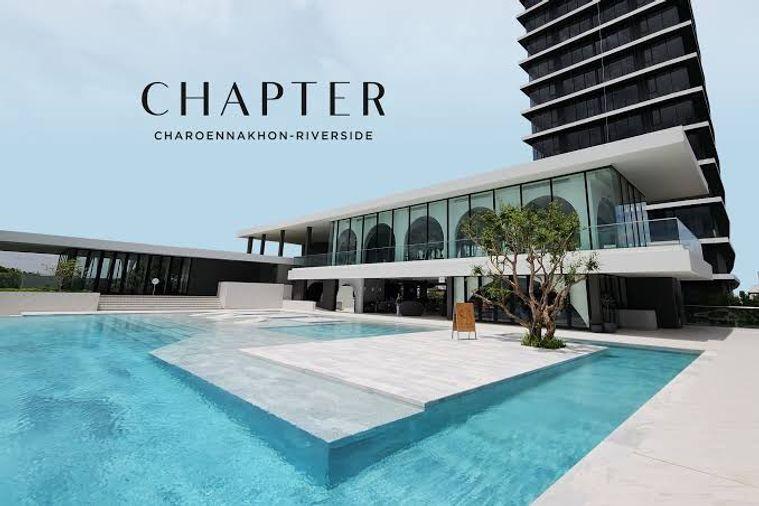 รูป 1 ห้องนอน | 1 ห้องน้ำ | BTS Krung Thon Buri | 26 ตร.ม. | 16,000 บาท/เดือน | ชั้น 31 — Chapter Charoennakhon - Riverside กรุงเทพฯ - รูปที่ 5/10
